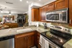 The Kitchen is modern and fully-equipped